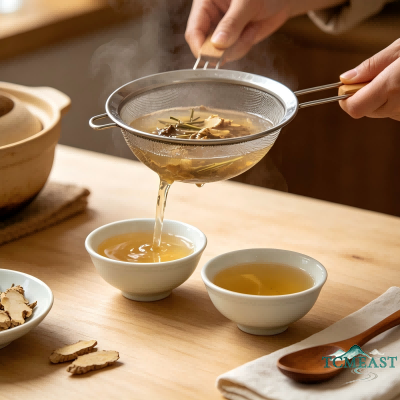 Ephedra and Dried Ginger Decoction