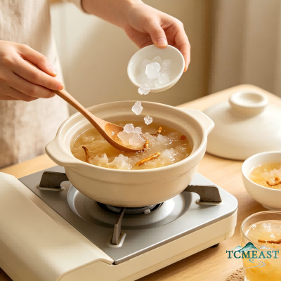 Snow Fungus and Taizishen Tea
