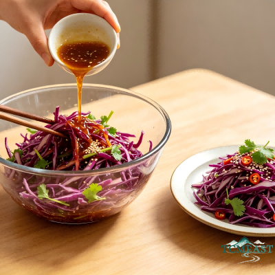 Cold Tossed Purple Cabbage