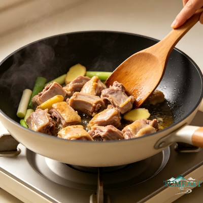 Coix Seed and Duck Stew