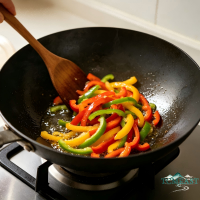 Stir-fried Beef Shreds with Bell Peppers
