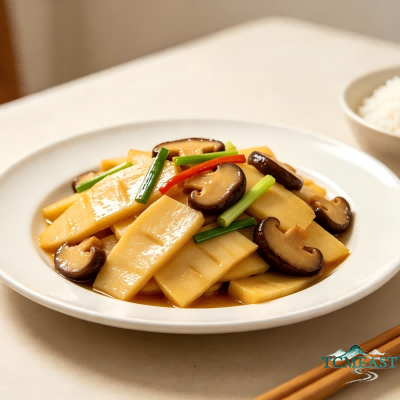 Stir-fried Two Winter Delicacies