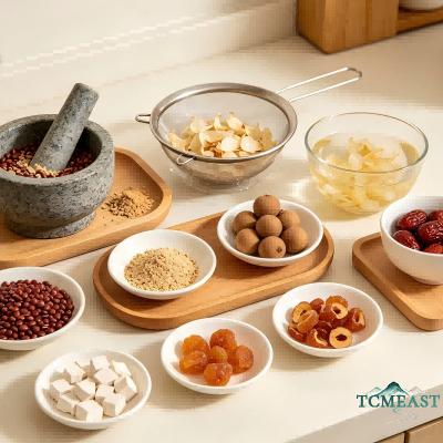 Lily, Suanzaoren and Longan Tea