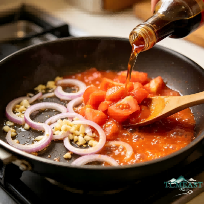 Salmon with Tomato