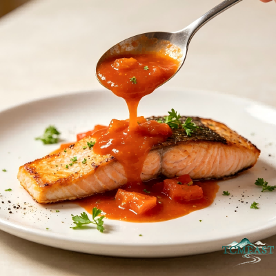 Salmon with Tomato