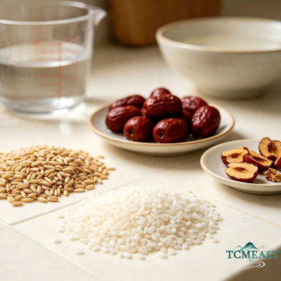 Wheat and Red Date Porridge