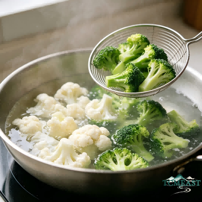wo-Color Cauliflower Soup