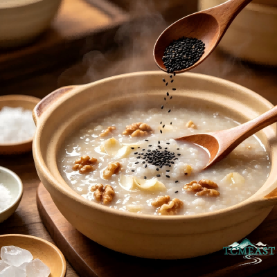 Walnut and Lily Porridge