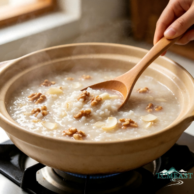 Walnut and Lily Porridge