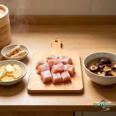 Gastrodia Braised Chicken