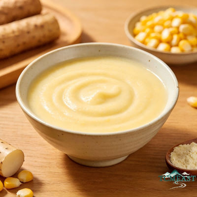 Chinese Yam and Corn Paste
