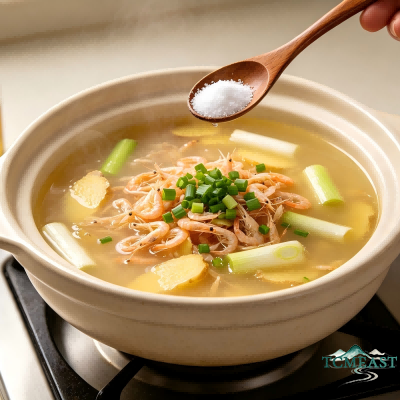 Astragalus and Dried Shrimp Soup