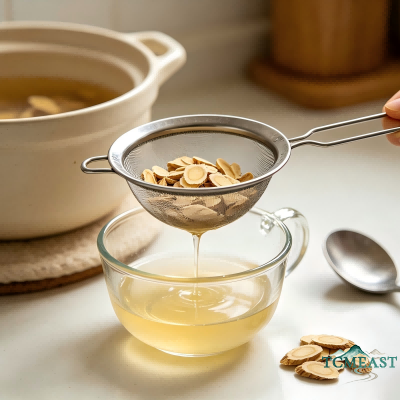 Astragalus and Dried Shrimp Soup