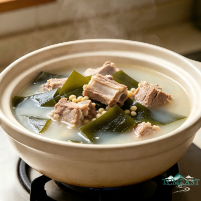 Kelp and Spare Ribs Soup