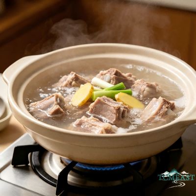 Kelp and Spare Ribs Soup