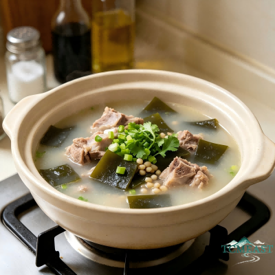 Kelp and Spare Ribs Soup