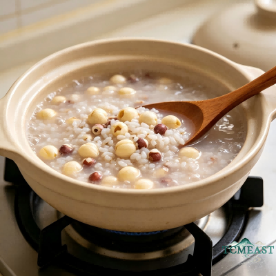 Lotus Seed and Gorgon Fruit Porridge