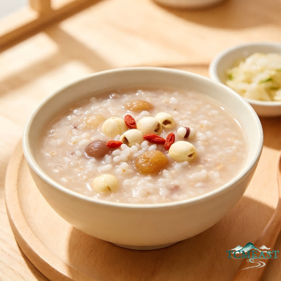 Lotus Seed and Gorgon Fruit Porridge