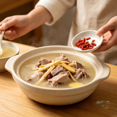 Yuzhu and Beishashen Old Duck Soup
