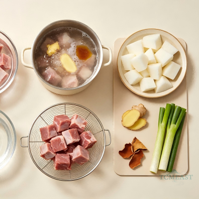 Lamb and Radish Stew