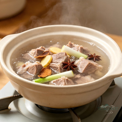 Lamb and Radish Stew