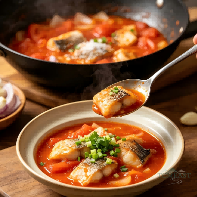 Tomato Codfish Stew