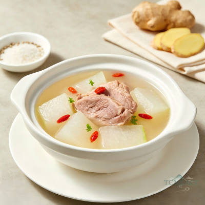 Winter Melon Stew with Skinless Duck Breast