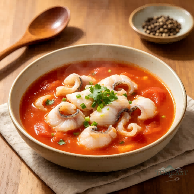 Tomato Stew with Basa (Swai) Fish Fillets