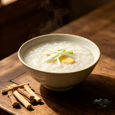 Fangfeng (Saposhnikovia) & Scallion Congee