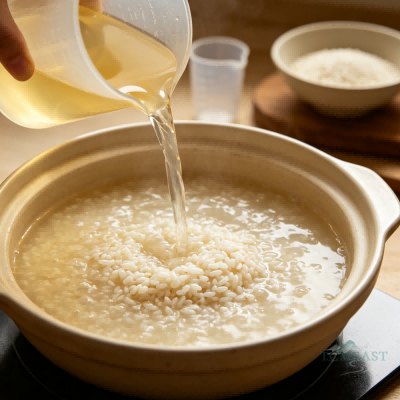 Astragalus & Rice Congee (Huangqi Zhou)