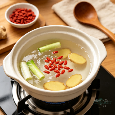 Goji Berry & Pig Kidney Soup (Gouqi Yaosui Tang)