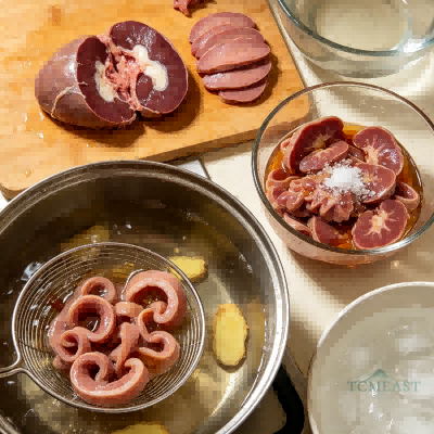 Goji Berry & Pig Kidney Soup (Gouqi Yaosui Tang)