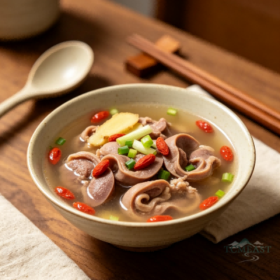Goji Berry & Pig Kidney Soup (Gouqi Yaosui Tang)