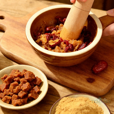 Jujube & Persimmon Cake (Zao Shi Bing)