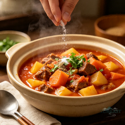 Tomato Beef Brisket Stew (Fānqié Niú Nǎn)