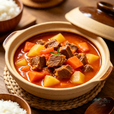 Tomato Beef Brisket Stew (Fānqié Niú Nǎn)
