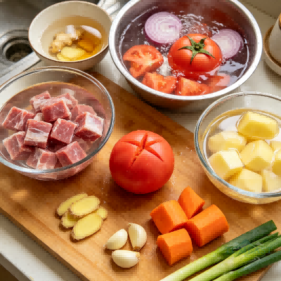 Tomato Beef Brisket Stew (Fānqié Niú Nǎn)