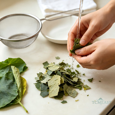 Lotus Leaf Tea (He Ye Cha / He Qian Cha)
