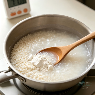 White Poria Congee (Bai Fuling Zhou / Fuling Zhou)