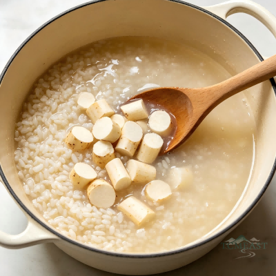 Atractylodes & Chinese Yam Congee (Baizhu Shanyao Zhou)