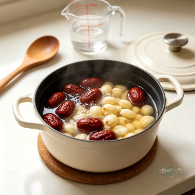 Red Jujube & Ginkgo Nut Soup (Dazao Baiguo Tang)
