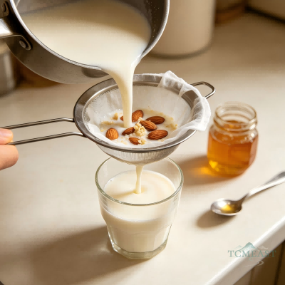 Milk & Almond Drink (Almond Milk Tea / Almond Dew)