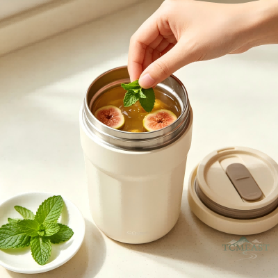 Dried Fig & Mint Tea (Wuhuaguo Bohe Cha)