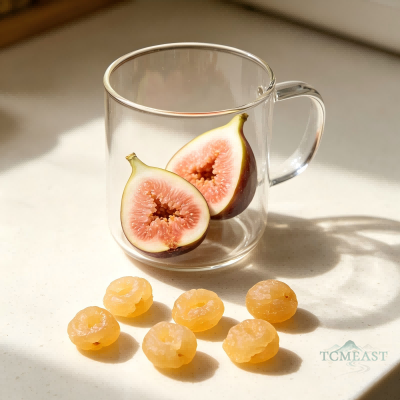 Dried Fig & Longan Tea (Wuhuaguo Guiyuan Cha)