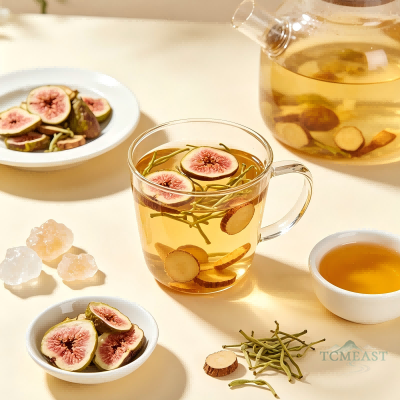 Dried Fig, Honeysuckle & Licorice Tea (Wuhuaguo Jinyinhua Gancao Cha)