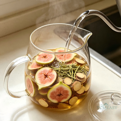 Dried Fig, Honeysuckle & Licorice Tea (Wuhuaguo Jinyinhua Gancao Cha)