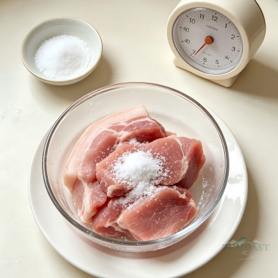 Rush & Lean Pork Congee (Dengxincao Shourou Zhou)