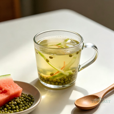 Watermelon Rind & Mung Bean Drink (Guapi Lüdou Yin)