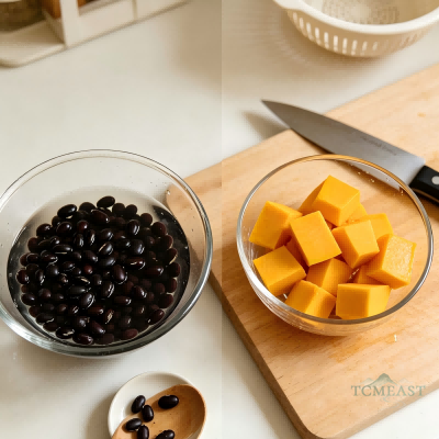 Pumpkin & Black Soybean Milk