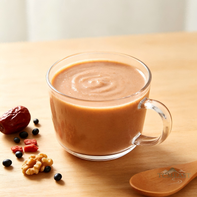 Red Date, Walnut & Black Soybean Milk